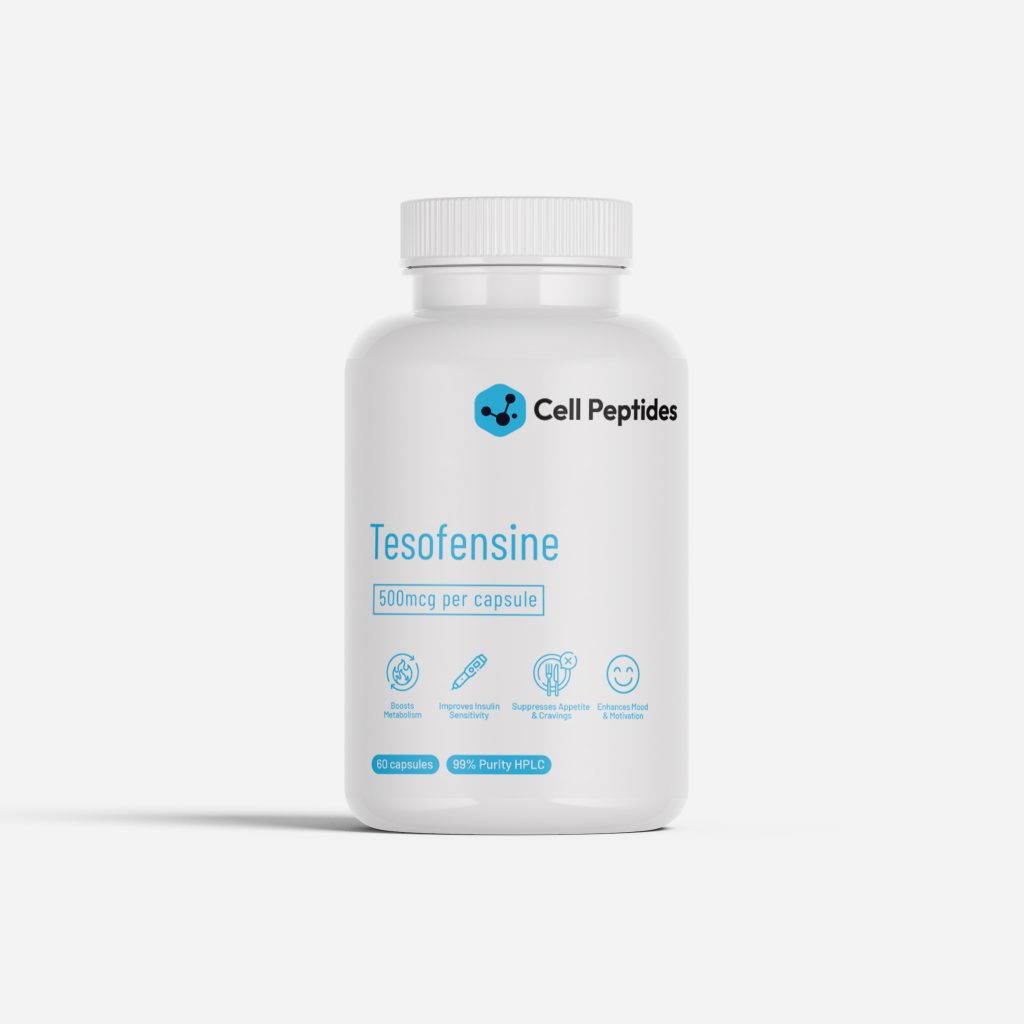 Tesofensine capsules Mockup